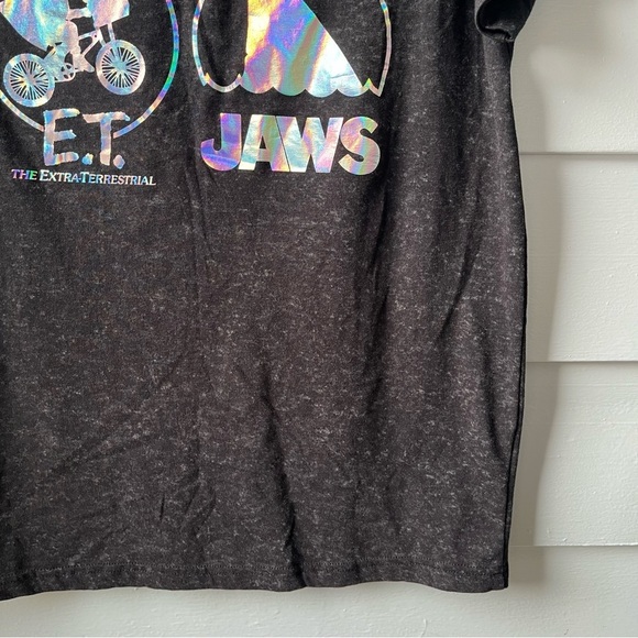 Jurassic Park, E.T., Back to the Future, Jaws Graphic T-Shirt Short Sleeve Tee - Picture 12 of 13